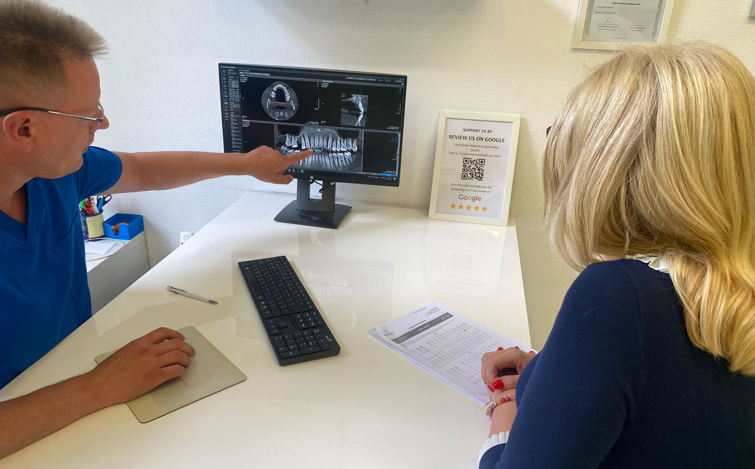 Zahnklinik Budapest - Die erste konsultation