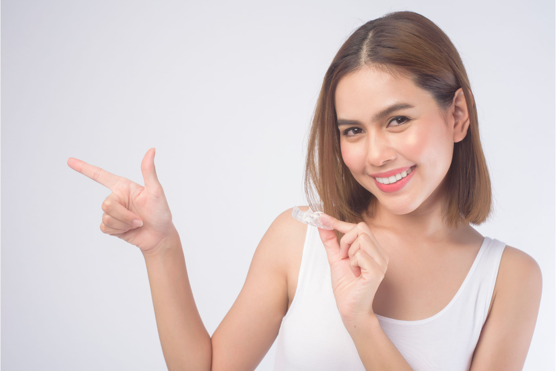 Unsichtbare Zahnspange